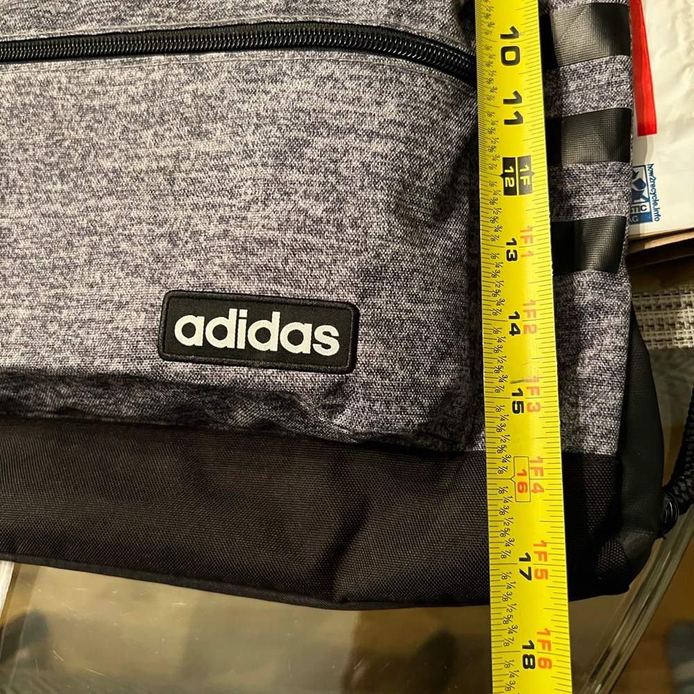 Adidas Sack Backpack Drawstring Athletic Sports B… - image 7